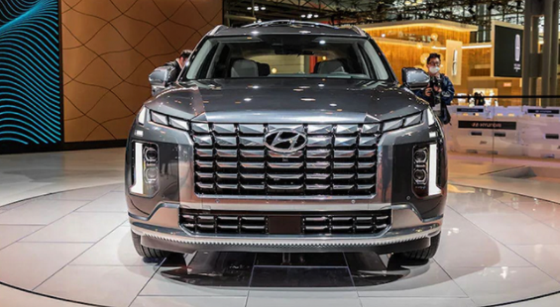 Ảnh thực tế xe Hyundai Palisade vừa ra mắt tại Mỹ